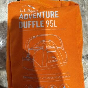 L.L.Bean Packable Adventure Duffle - Orange